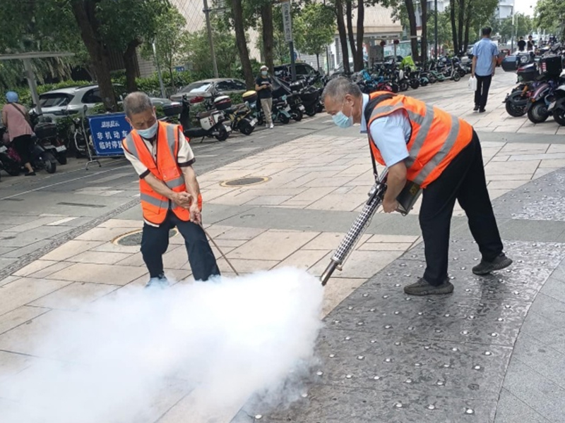 蓝郡广场 环保消杀