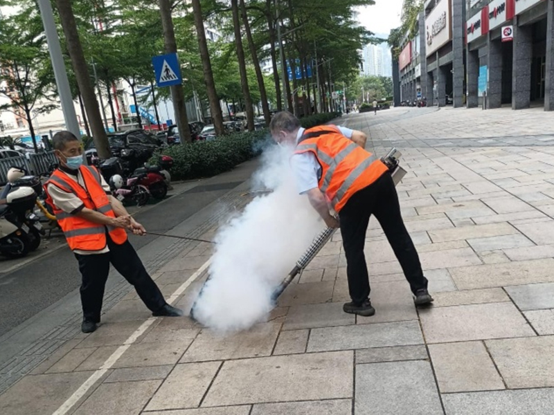 蓝郡广场 环保消杀